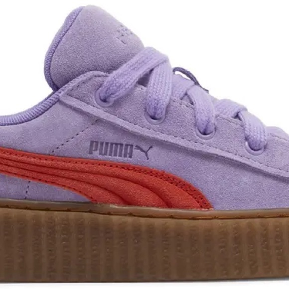 Puma Shoes - Puma Fenty x Creeper Phatty 'Lavender Burnt Red'